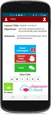 classroom.cloud Student android App screenshot 13