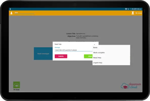 classroom.cloud Student android App screenshot 3